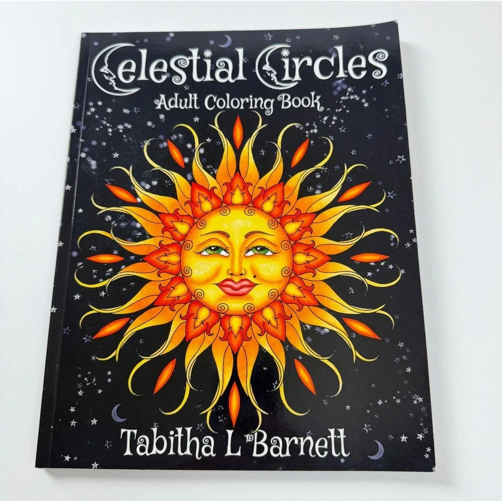 Lot‎ of 3 Adult Coloring Books Starry Skies Celestial Mandalas